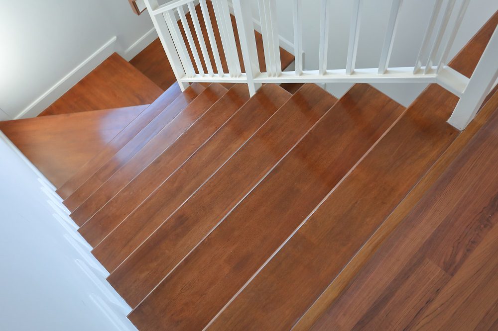 Custom hardwood staircase built for Blackbutt home in Somerset region